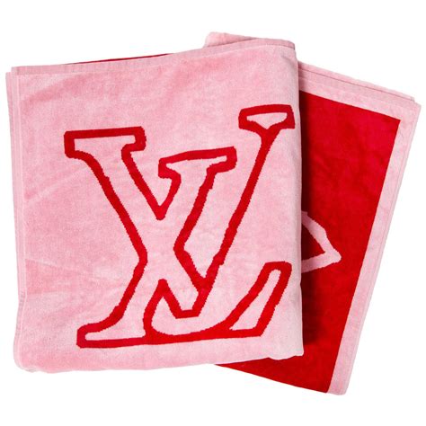 louis vuitton diary towel|Louis Vuitton beach towel sets.